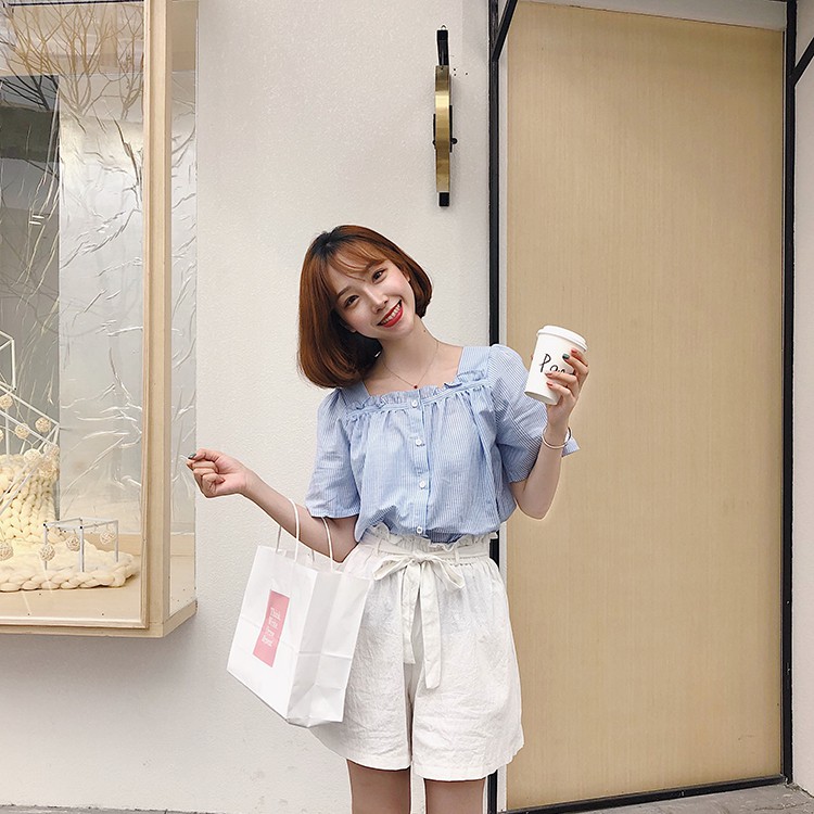 [SẴN] ÁO HỞ VAI XINH