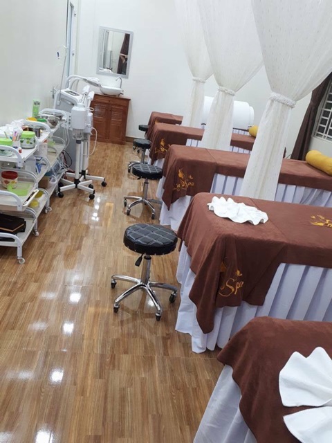 Khăn trải giường, phủ giường spa kt 90x190, khăn đắp (ảnh thật) | BigBuy360 - bigbuy360.vn