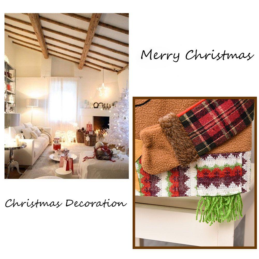 Vỏ Bọc Ghế Họa Tiết Giáng Sinh Trang Trí Nội Thất