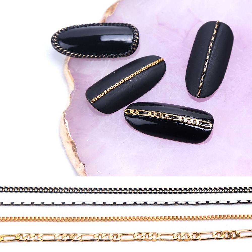 Phụ Kiện Trang Trí Móng Tay 3D Bằng Kim Loại Xinh Xắn|Phụ Kiện Trang Trí Trang Sức Hình Chữ Thập Nhiều Màu Sắc