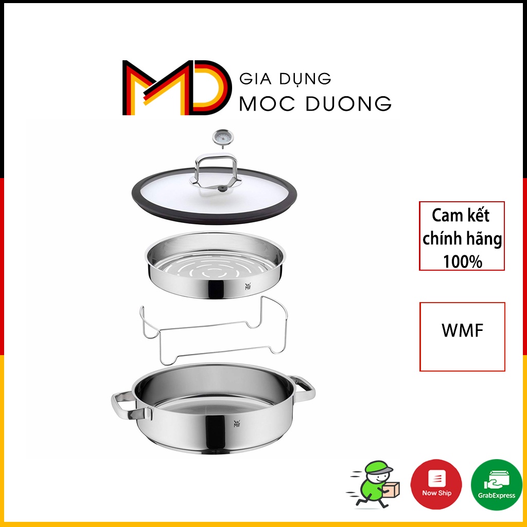 Nồi chảo hấp WMF Dampfgarer Vitalis E size 28cm [HÀNG ĐỨC]