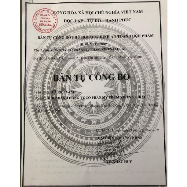 Cà Phê Xanh , Kháng Mỡ Thiên Nhiên Việt Hộp 30 goi tang yến