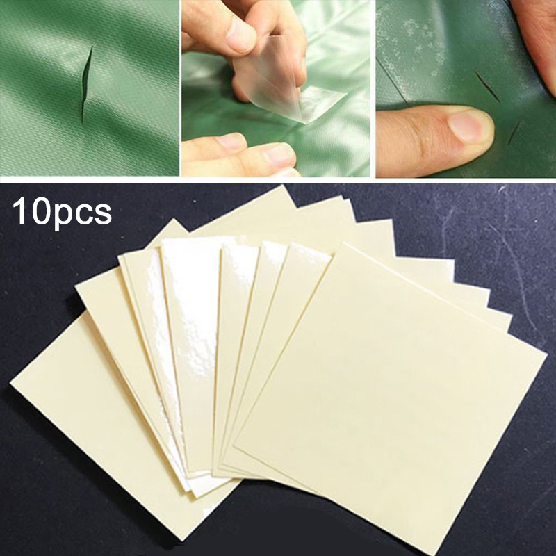 Set 10 miếng dán PVC vá phao bơm hơi đồ chơi đi biển