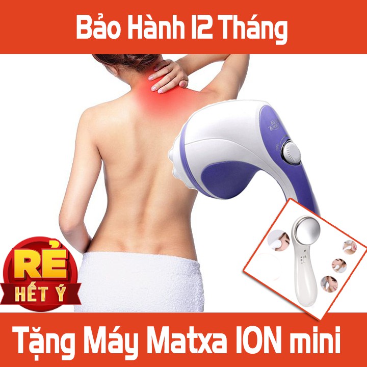 Đánh Tan Mỡ Bụng Máy Massage Cầm Tay - BH 12 Tháng