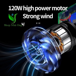 Máy Hút Bụi Mini Cầm Tay Không Dây- Lực Hút Cực Mạnh 8000pa Nhaongshop