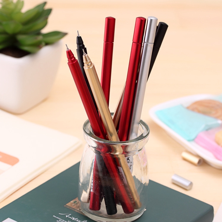 Bút bi vỏ kim loại phong cách Hàn Quốc