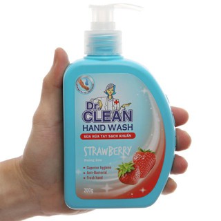 Nước rửa tay Dr clear 200g