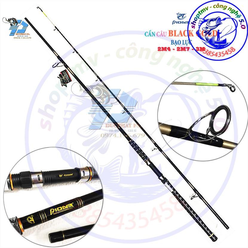 Cần Câu Siêu Bạo Lực Pioneer Black Gold - Nhấc Bổng 6kg tải cá 15-17kg