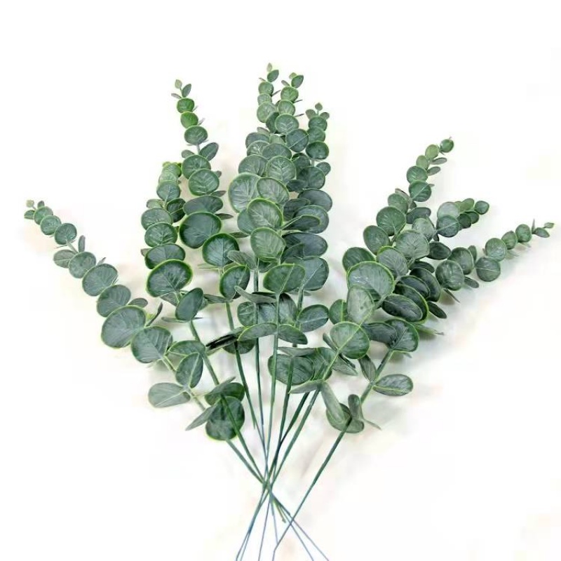 1 Cây Bạch Đàn Nhân Tạo 38cm Trang Trí Nhà Cửa