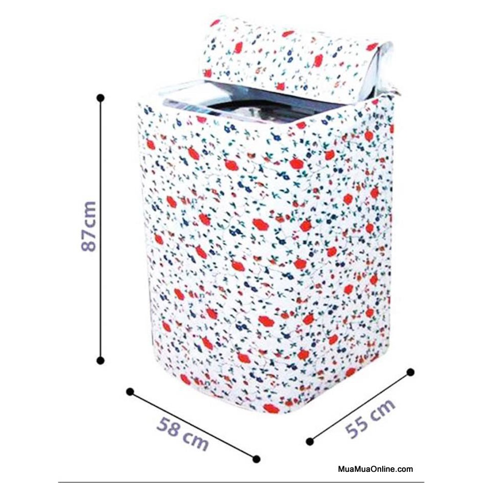 Áo Trùm Cho Máy Giặt Cửa Trên (A)