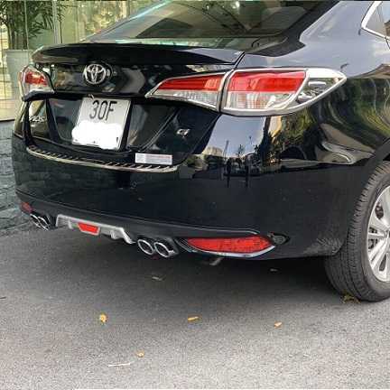 [Mã LIFEAU5SALE giảm 20k đơn 50k] Lippo, Líp pô, líp chia pô, ốp pô, lip po xe Toyota Vios 2019- 2021 , 2 MÀU NỔI BẬT