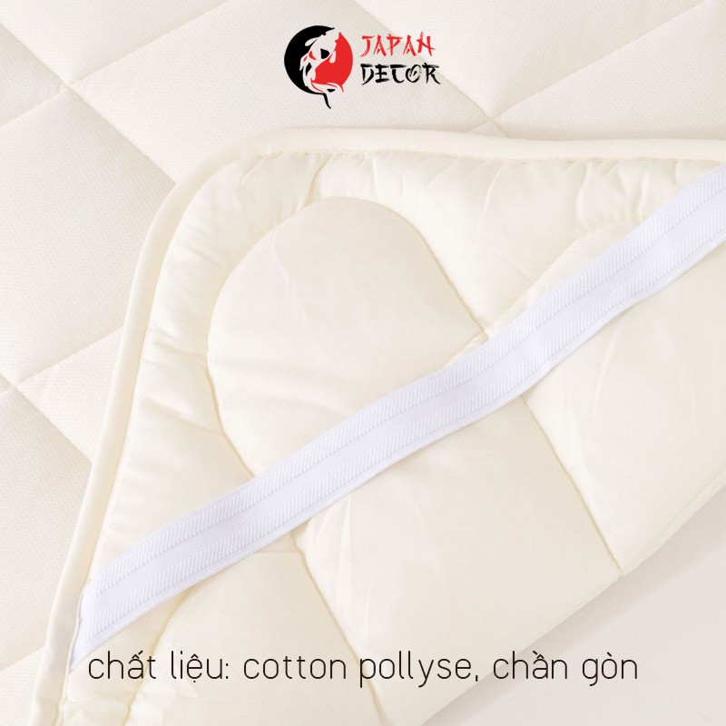 Ga Giường Nhật Bản Cao Cấp Chính Hãng Nitori Hàng VNXK (Drap Nệm) (MS7516519) - Size 1m*2m