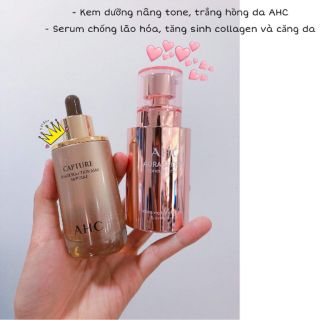 Com bo dưỡng da serum ahc, toneup, mặt nạ khách