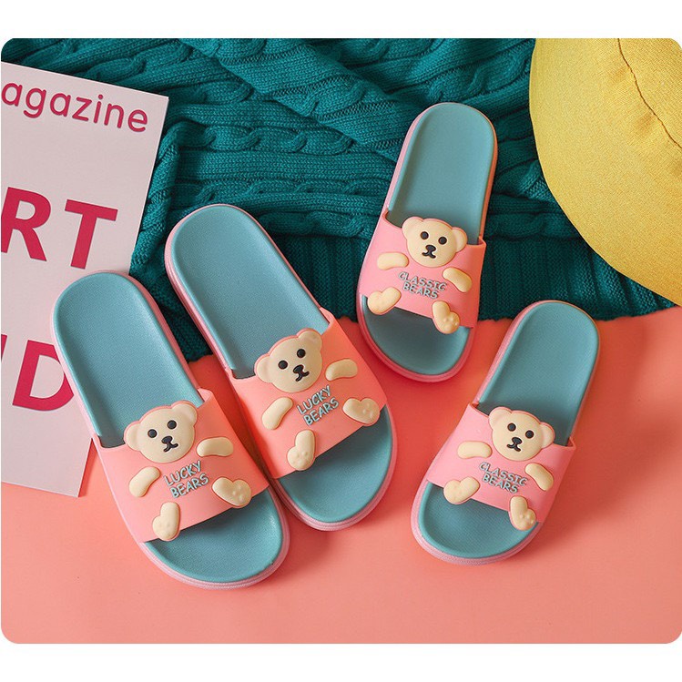 [RẺ VÔ ĐỊCH] DÉP NỮ HÌNH GẤU DỄ THƯƠNG ÊM CHÂN