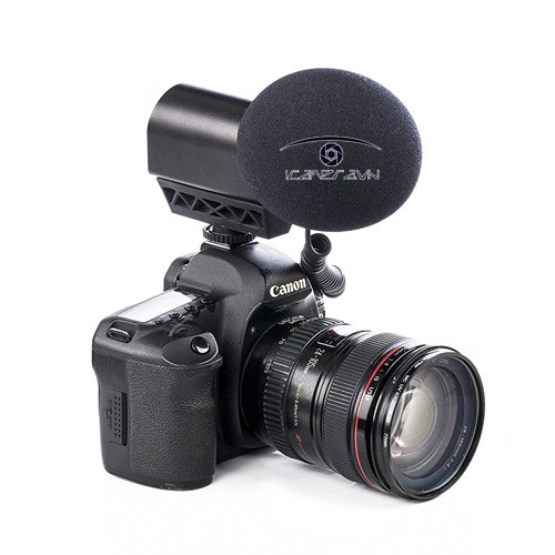 MIC THU ÂM SARAMONIC VMIC STEREO CONDENSER VIDEO MICROPHONE CHO MÁY ẢNH DSLR, MÁY QUAY