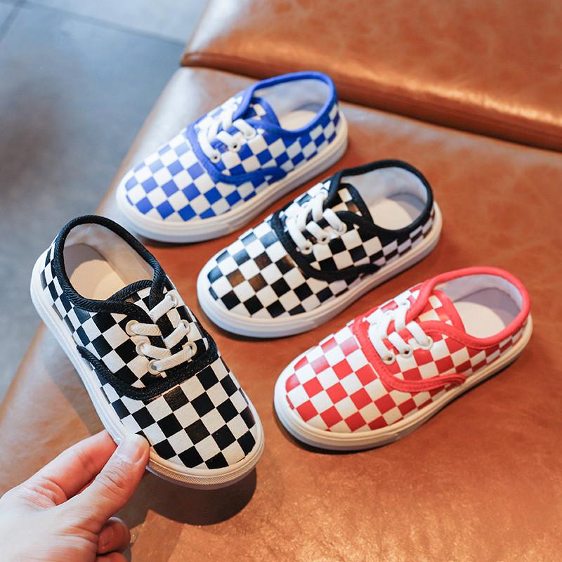 Giày Thể Thao Converse Chống Trượt Thoáng Khí Có Size Lớn 26-37 Dành Cho Trẻ Em