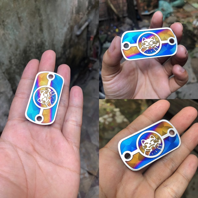 Nắp bình dầu mèo titan dành cho vario - Shop Phụ Tùng Xe Máy TP