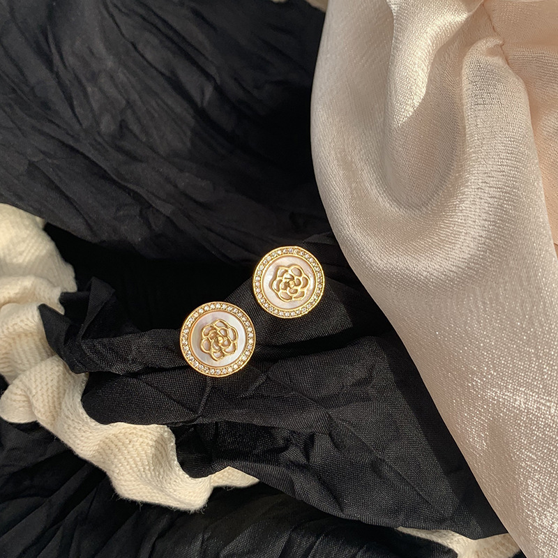 Hoa tai đơn giản phong cách Hàn Quốc dành cho nữ