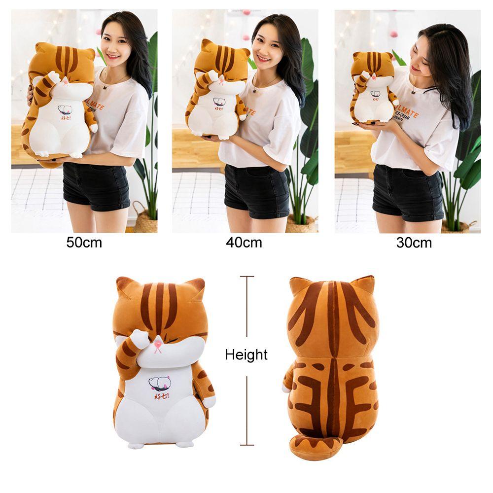 Mèo Nhồi Bông 40cm Dễ Thương Dùng Làm Quà Tặng Cho Bé