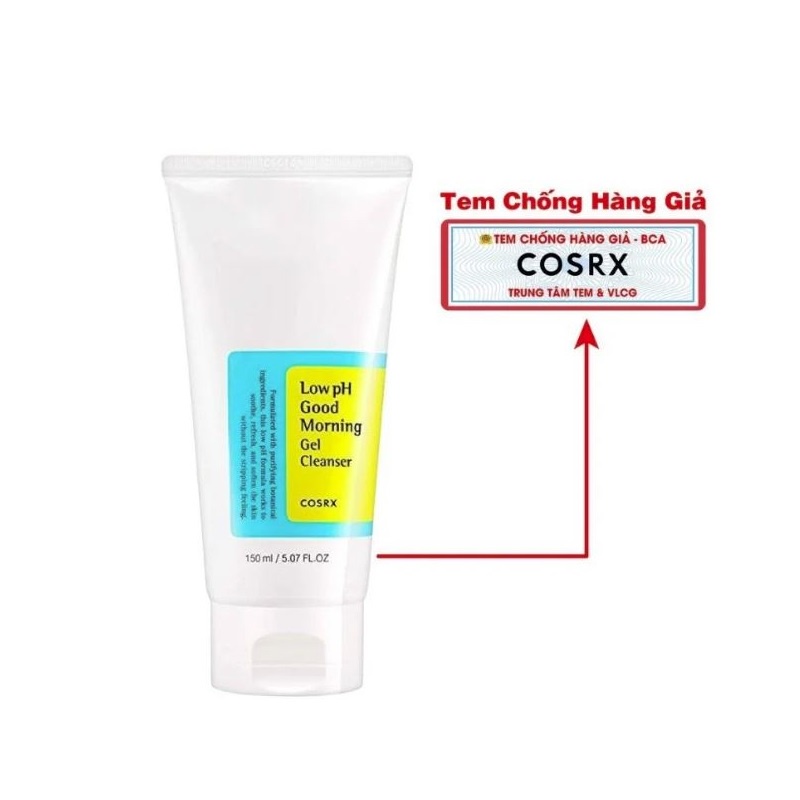 Sữa rửa mặt dạng Gel COSRX Low pH Good Morning 50ml/150ml | BigBuy360 - bigbuy360.vn