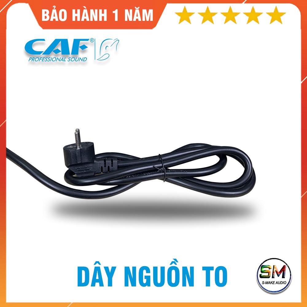 Cục đẩy công suất 4 Kênh CAF HD800 - Main công suất đánh 2 đôi loa bass 30 mạch class D thiết kế nhỏ gọn  - smake audio