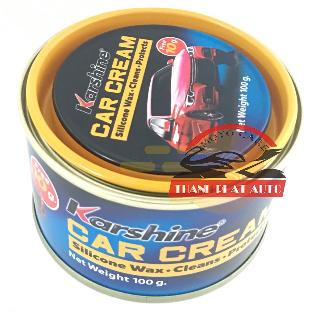 Kem đánh bóng sơn xe ô tô-xe máy Car Cream Karshine net weight 100G--220G