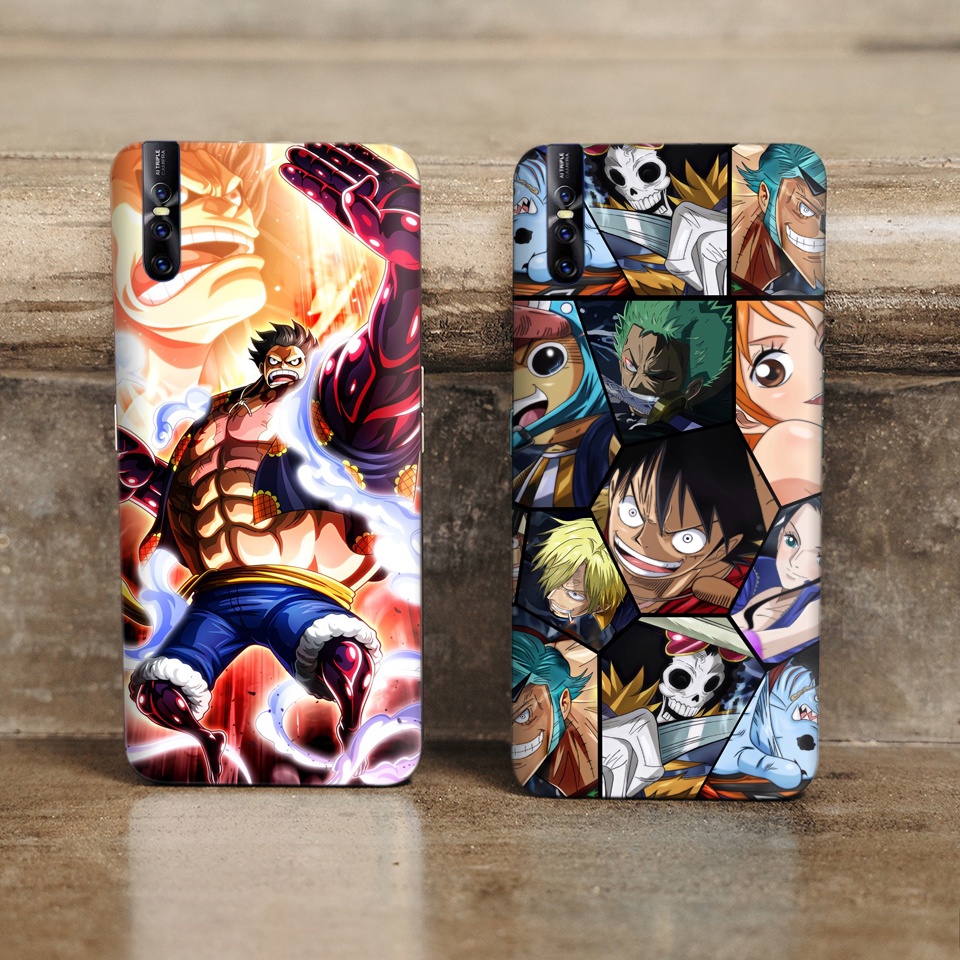 Miếng Dán Skin Điện Thoại In Hình One Piece Luffy Cho Iphone 7/ 8/ X/ XS/ 11/ 11 Pro Max Và Các Dòng Máy Android