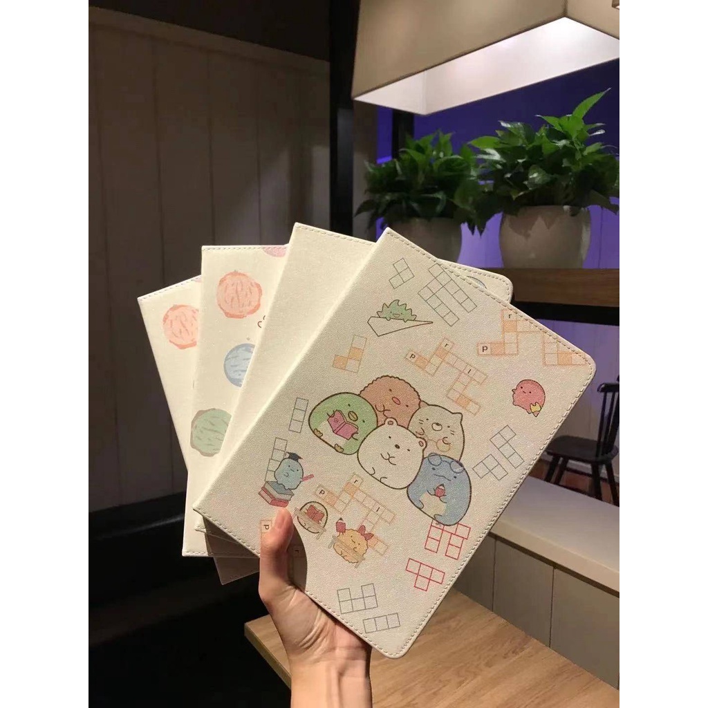 Dễ Thương Bao Da Máy Tính Bảng Họa Tiết Đáng Yêu Cho Ipad10.2 2018 Air2 Mini1 / 2 / 3 / 4 / 5 Air1 Apple Ipad23 9.7 2019 Ốp