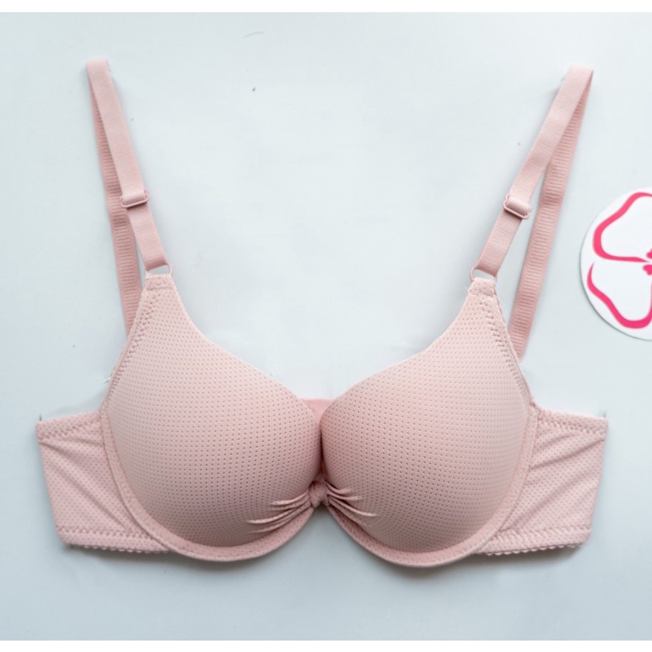 Áo Ngực Nâng 2 Quây Cài Sau Có Gọng Vải Su Thông Hơi Siêu Thoáng Khí DAN L&amp;U 6611