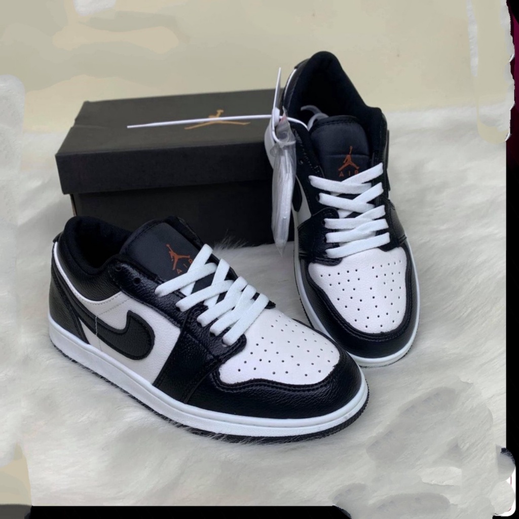 Giày thể thao cổ thấp đen trắng đủ size nam nữ 36-44 . jd đen trắng thấp thời trang giá rẻ | BigBuy360 - bigbuy360.vn