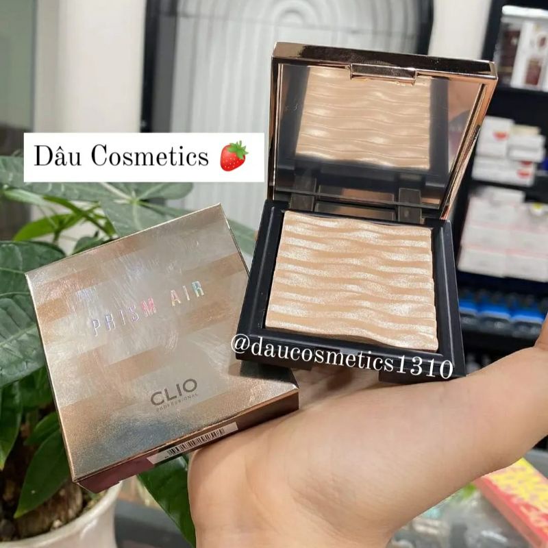 Phấn highlight siêu mịn Clio Prism Air
