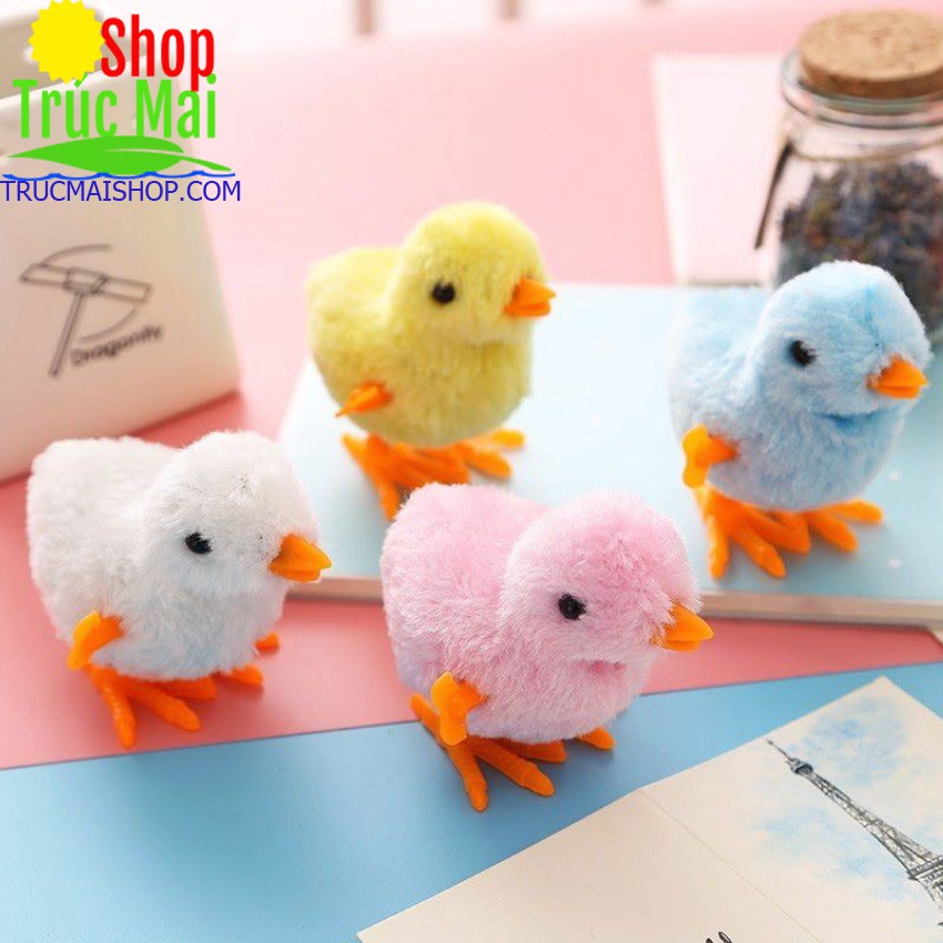 Đồ chơi gà con chạy nhảy chạy cót đồ chơi cho bé chơi trong phòng