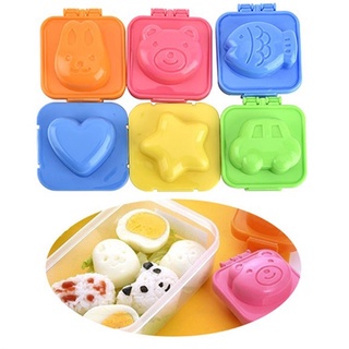 Set 6 khuôn cơm bento ép cơm, làm tàu hũ cho bé
