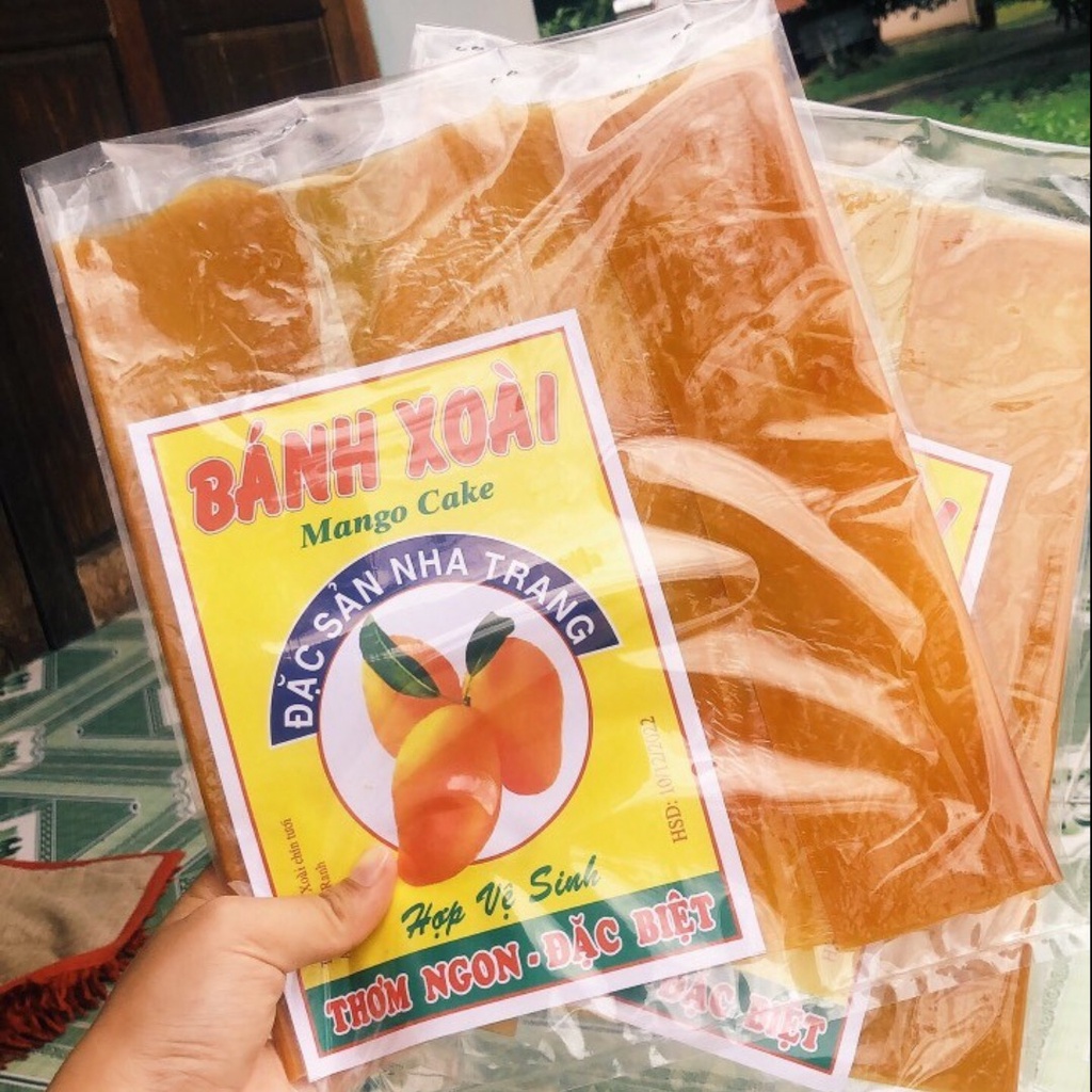 Bánh tráng xoài Cam Lâm, nguyên chất xoài, dẻo mềm, chua ngọt (01 miếng 200g) - Đặc sản bà Mười | BigBuy360 - bigbuy360.vn