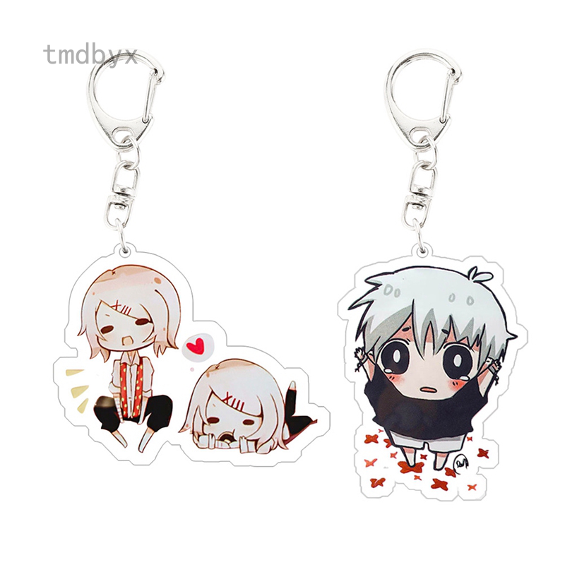 Tmdbyx Móc khóa kiểu dáng Anime Tokyo Ghoul dễ thương