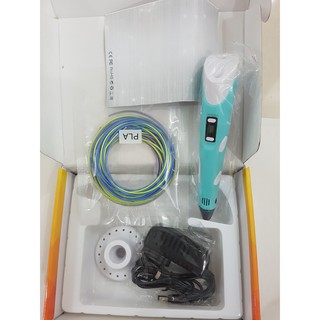 (Tặng kèm 3m mực) Bút 3D Có Bộ Sạc Chuẩn Kèm Dây Mực Nhiều Màu Sắc Cho Bé Thỏa Sức Sáng Tạo