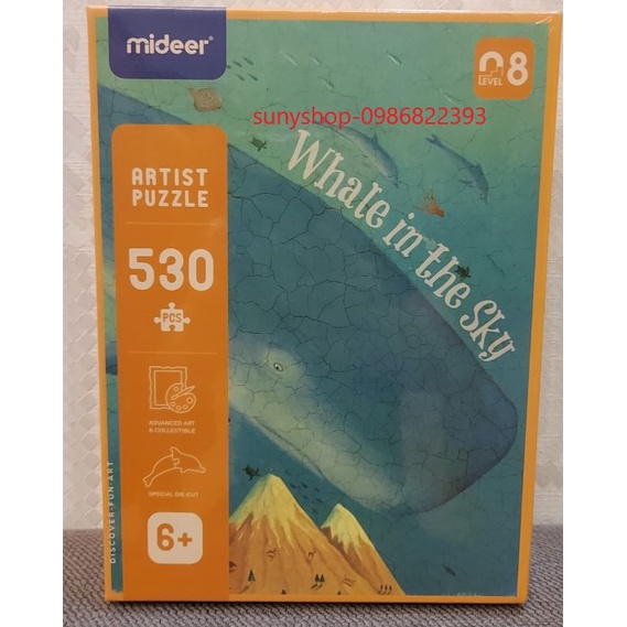 BỘ XẾP HÌNH ARTIST PUZZLE-MIDEER-CHÍNH HÃNG-500-1000 MIẾNG GHÉP