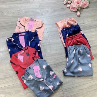 Bộ lụa mặc nhà cao cấp