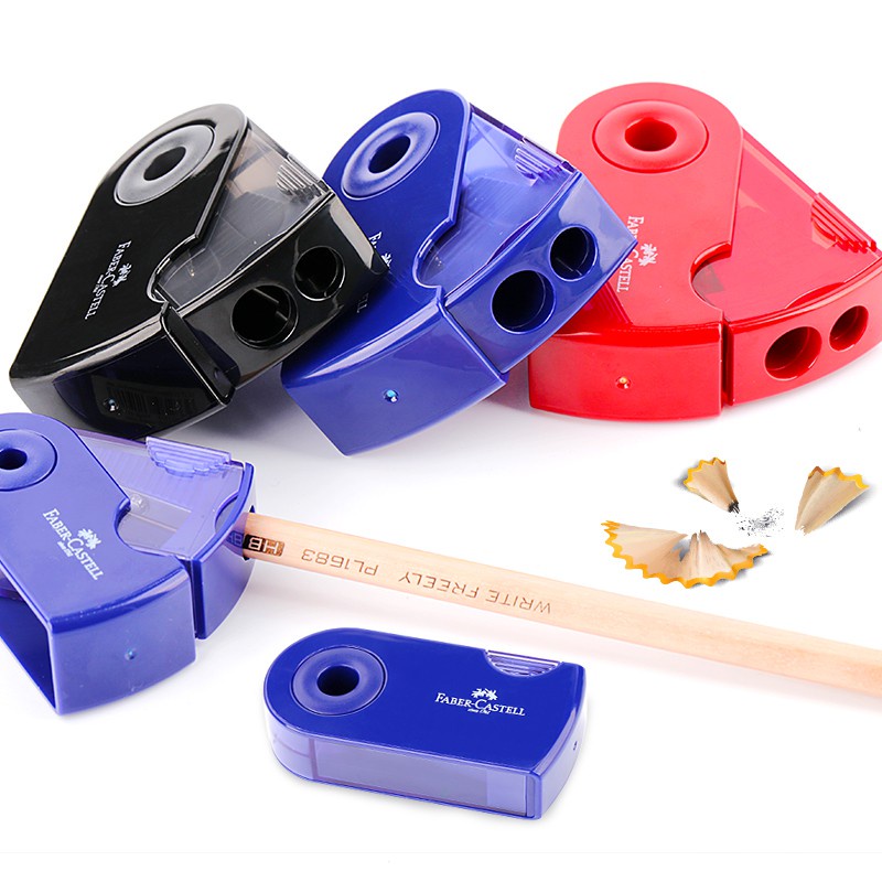 Gọt Bút Chì Faber Một Lỗ/ Hai Lỗ Tiện Dụng Cho Trường Học/Văn Phòng