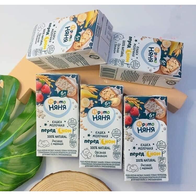 Sữa Đêm Fruto Nga Thơm Ngậy Nhiều Vị Đầy Đủ Dinh Dưỡng No Lâu