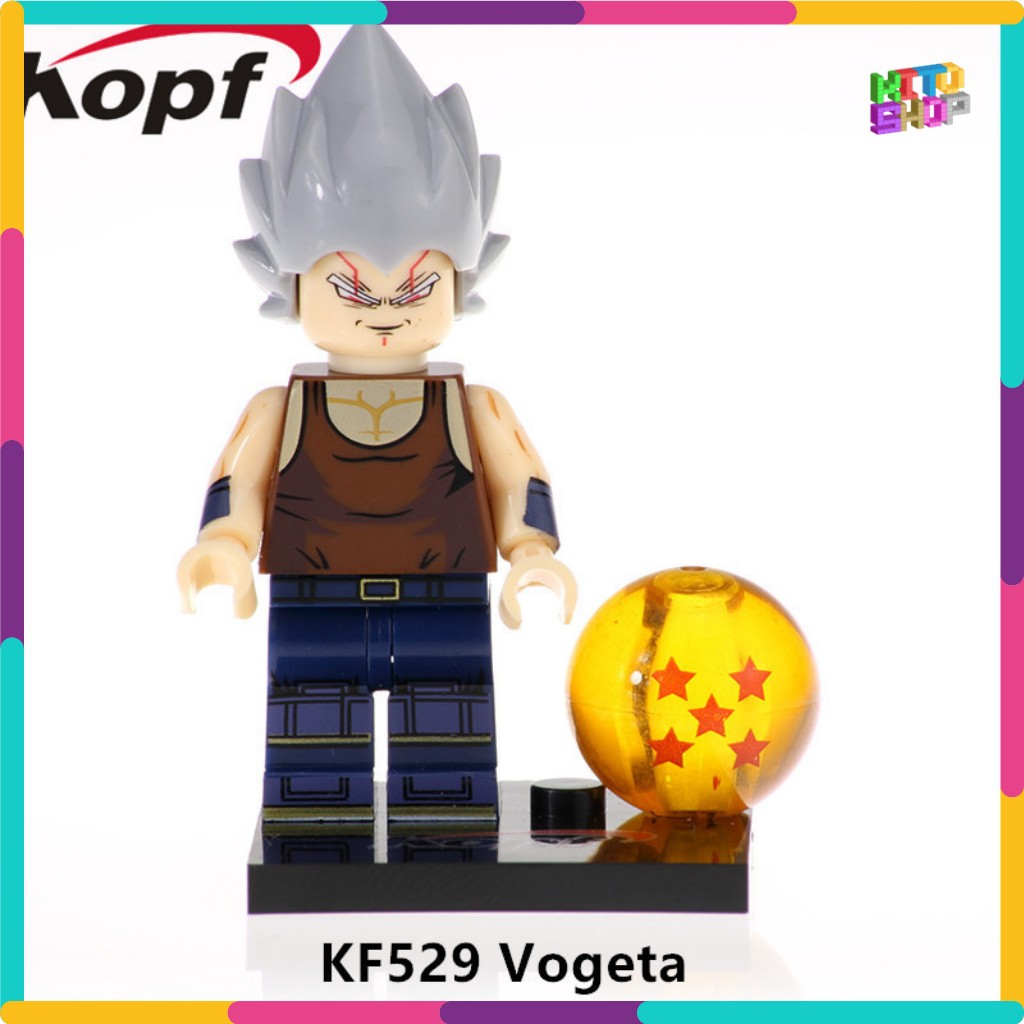 Đồ Chơi Xếp Hình Lego Minifigures Mô Hình Nhân Vật 7 Viên Ngọc Rồng Dragon Ball Kopf Nhiều Mẫu 567 - 2050