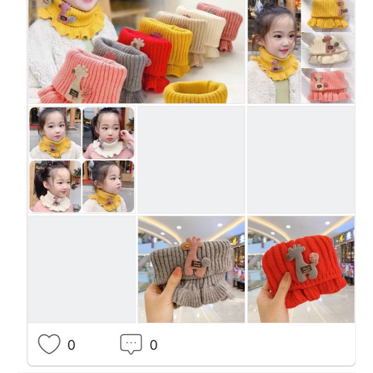 Khăn Len Giống Cổ Áo Cho Bé - GOOD DEAL
