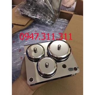 Khay hũ đựng inox tiện dụng - Vừa đựng bột, vừa đựng lưu huỳnh