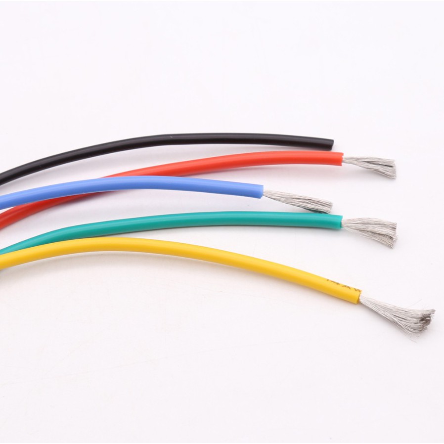 Mềm Dây Cáp silicone Nhiều Lõi diy awg 26 28 30 Lõi