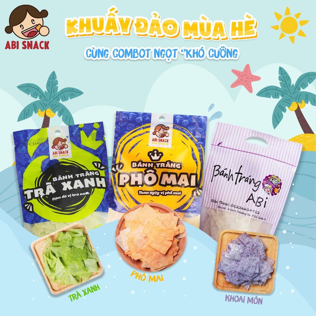 Bánh Tráng Ngọt ABI - 4 Bánh Tặng Bút BTS