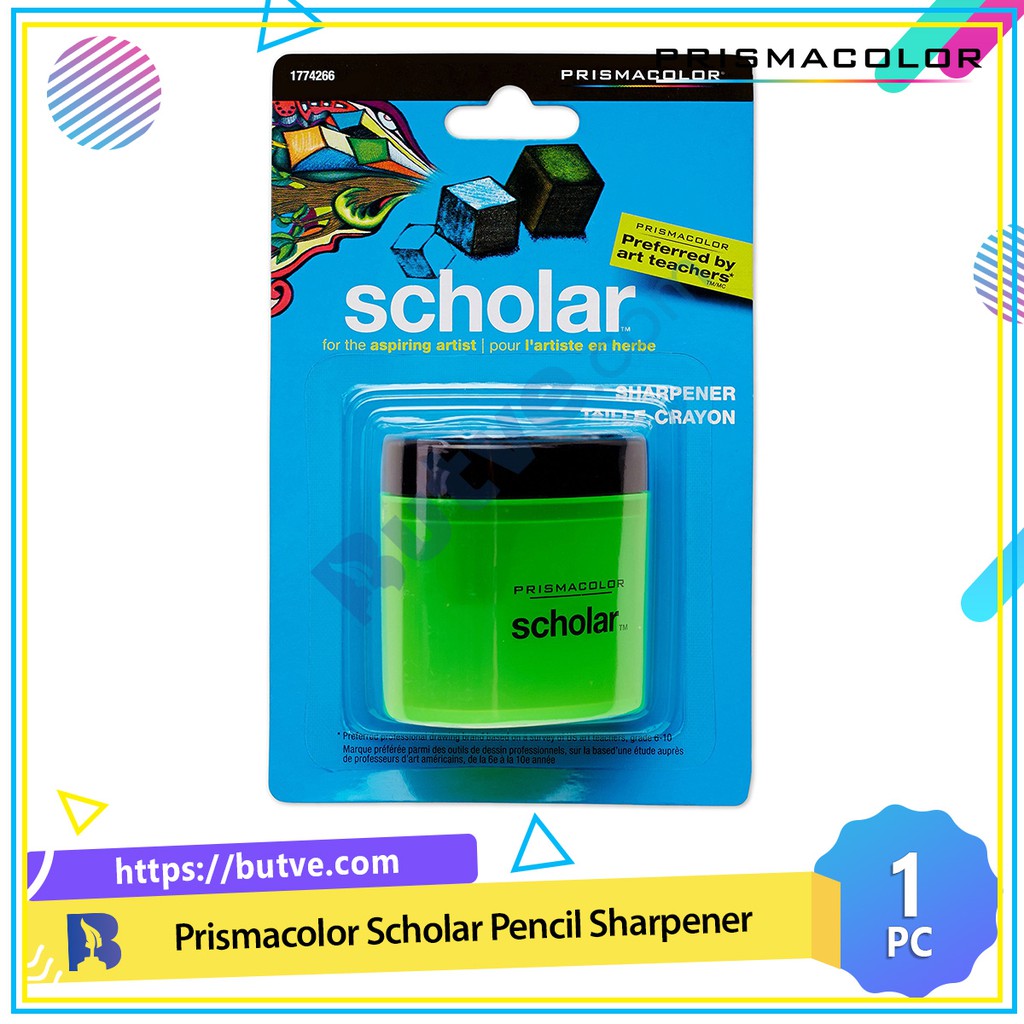 Gọt bút chì 1 lỗ chuốt cao cấp Prismacolor Scholar Pencil Sharpener
