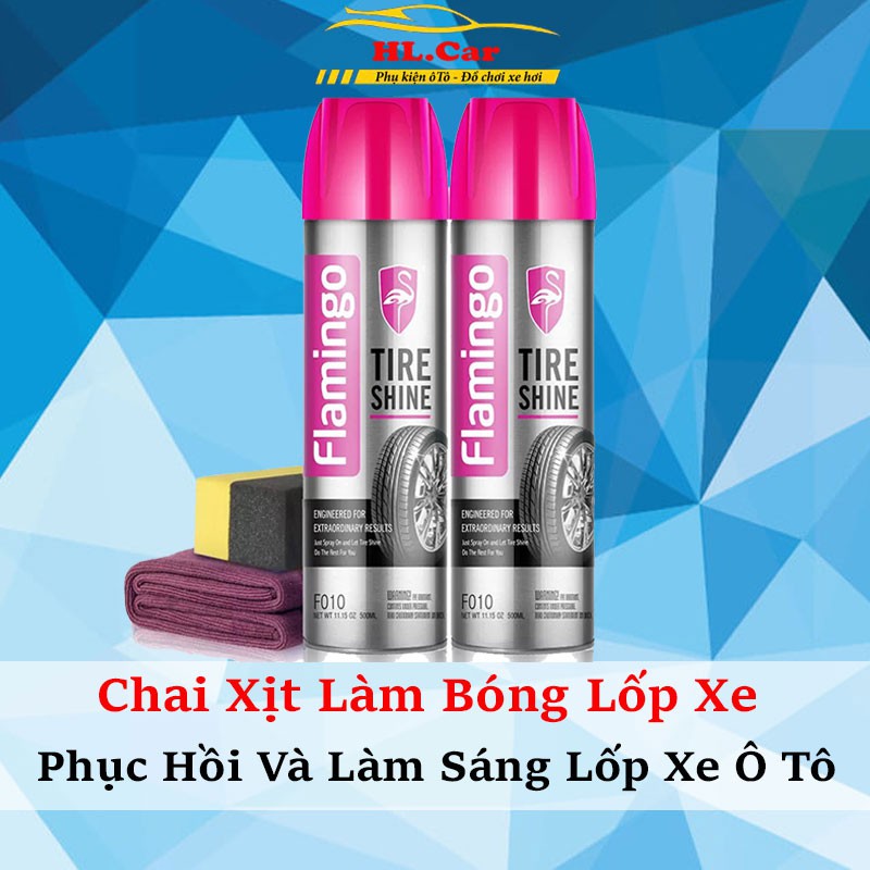 [Mã LIFEAU5SALE giảm 20k đơn 50k] Chai Xịt Bóng Lốp Xe Phục Hồi Và Làm Sáng Lốp Xe Ô Tô Hiệu Quả