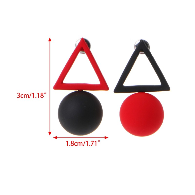 Hoa tai kiểu dáng tam giác thời trang cá tính cho nữ