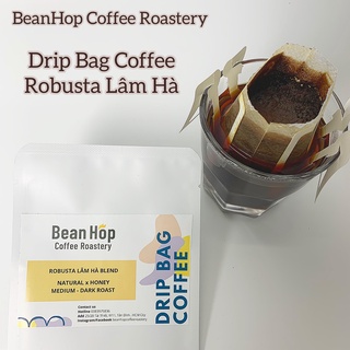 Cà phê túi lọc - Cà phê phin giấy Robusta Lâm Hà Drip Bag Coffee