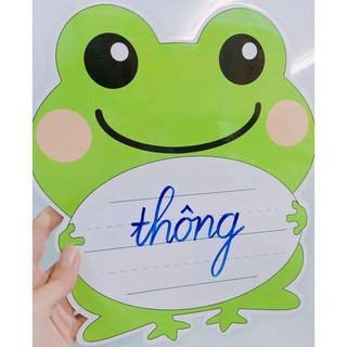Ếch & Lá sen handmade (Đồ Dùng Dạy Học MIKI)